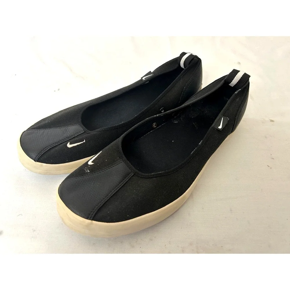 NIKE Black‎ UK 7.5 EU 38 US 7 Ballet Sports Training Yoga Gym Women's Flats
